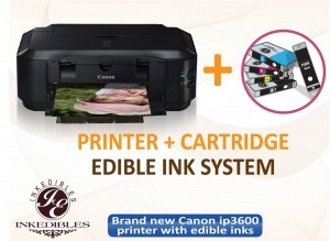 Canon ip3600 Inkedibles printer bundle (valued at $189) Giveaway