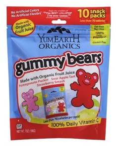 YumEarth gummybears Giveaway!