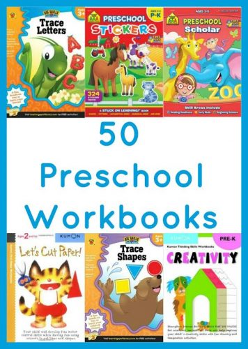 preschool workbooks