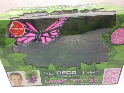 3d butterfly light