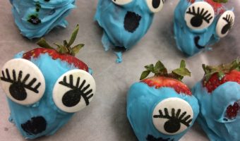 Chocolate Covered Strawberry 'Monsters'