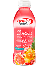 premier protein clear drink