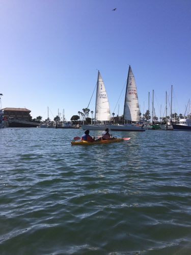 sailboat in ocean