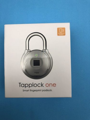 tapplock one smart fingerprint padlock