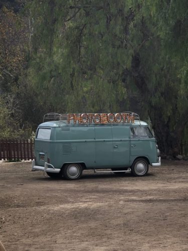 outdoor van photo booth