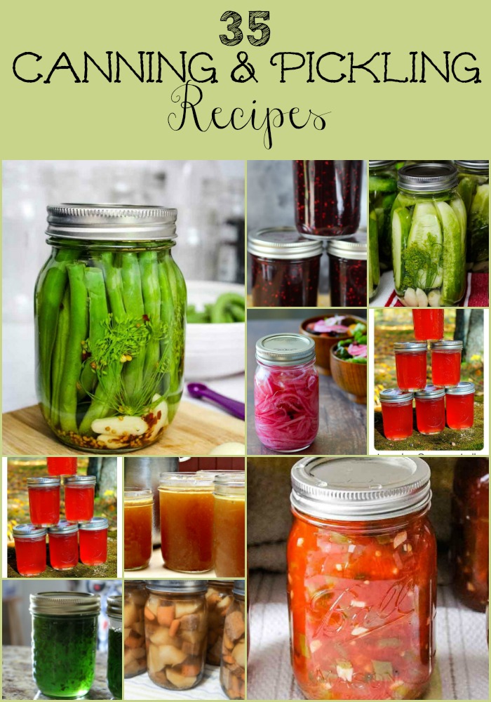 canning and pickling recipes