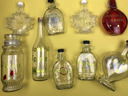 Harry Potter Potions on Bottles
