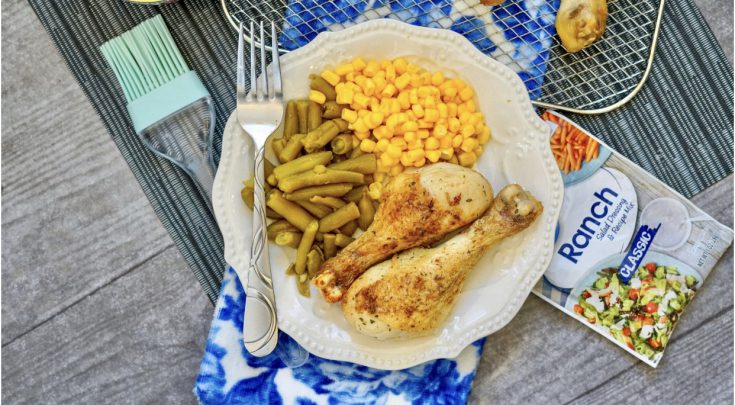 air fryer ranch drumsticks